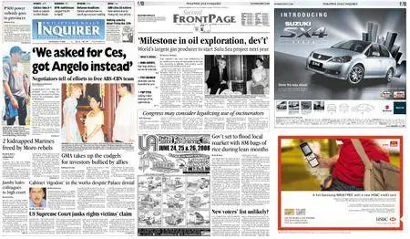 Philippine Daily Inquirer – June 14, 2008