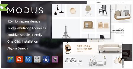 Modus v2.0.0 - Modern Furniture WooCommerce Theme