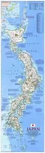 National Geographic Japan Map