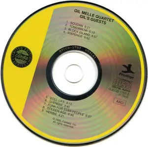 Gil Melle Quartet with Kenny Dorham, Hal McKusick - Gil's Guests (1956) {Prestige OJCCD-1753-2 rel 1990}