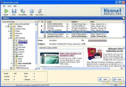 Convert OST 7.05.01