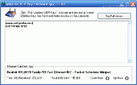 Wireless WEP Key Password Spy 1.0 Full