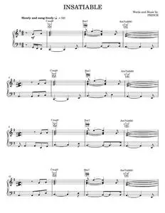 Insatiable - Prince, Prince & The New Power Generation (Piano-Vocal-Guitar)