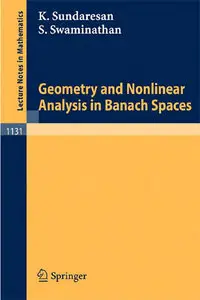 Geometry and Nonlinear Analysis in Banach Spaces