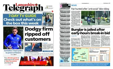 Lancashire Telegraph (Burnley, Pendle, Rossendale) – August 06, 2022