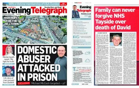 Evening Telegraph Late Edition – February 05, 2020