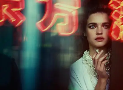Natalia Vodianova by Peter Lindbergh for Vogue China June 2011