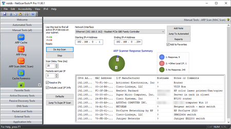 NetScanTools Pro 11.93