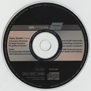 Hans Zender - Schiff / SWR Sinfonieorchester - Schumann-Phantasie, Bardo (2006, hänsler # CD 93.128)