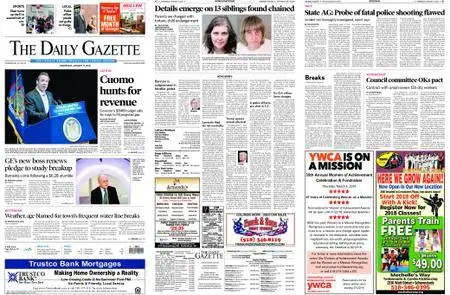 The Daily Gazette – January 17, 2018