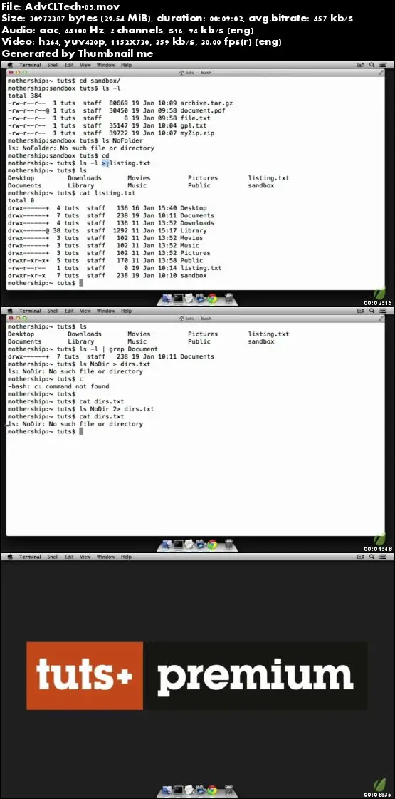 Tutsplus - Advanced Command Line Techniques