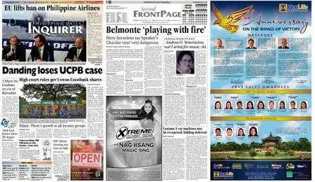 Philippine Daily Inquirer – July 11, 2013