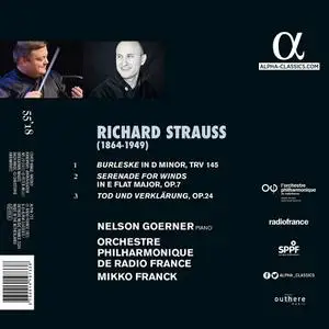 Mikko Franck, Orchestre Philharmonique de Radio France - Richard Strauss: Burleske; Serenade; Tod und Verklärung (2021)