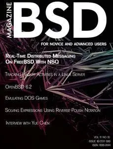 BSD Magazine - October 2017