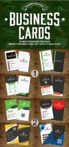 CreativeMarket - 32 Stylish Business cards Bundle