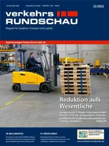 VerkehrsRundschau - 11. November 2022