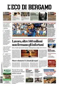 L'Eco di Bergamo - 28 Ottobre 2019