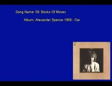 Alexander Spence - Oar (1969) [Vinyl Rip 16/44 & mp3-320 + DVD]