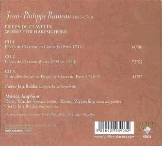 Pieter-Jan Belder, Musica Amphion - Rameau: Complete Works for Harpsichord (2009) (Repost)