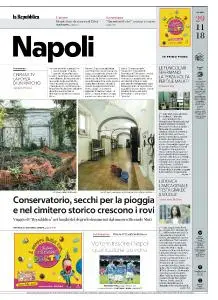 la Repubblica Napoli - 29 Novembre 2018