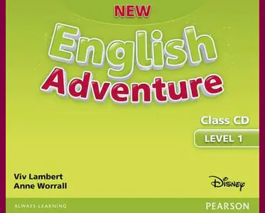 ENGLISH COURSE • New English Adventure • Level 1 • AUDIO • Class CDs (2015)