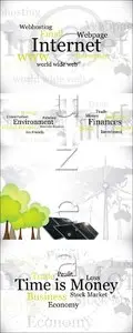 Vector - Social and eco backgrounds