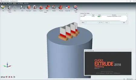 solidThinking Click2Extrude Metal/Polymer 2018.0.4705