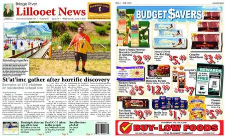 Bridge River Lillooet News – June 02, 2021