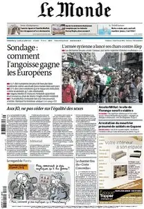 Le Monde du Dimanche 29 et Lundi 30 Juillet 2012