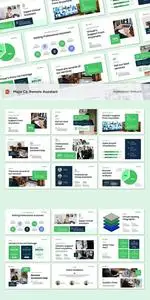 Maya.co Remote Assistant - Powerpoint Templates