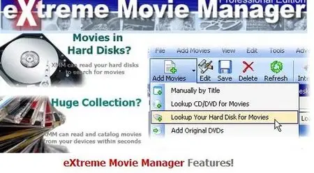 eXtreme Movie Manager v7.0.5.7 Deluxe Edition