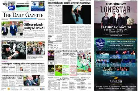 The Daily Gazette – May 25, 2018