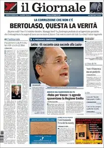 IL GIORNALE DEL 13 FEBBRAIO 2010