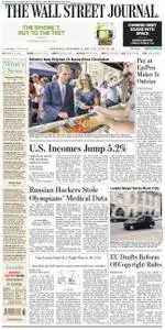 The Wall Street Journal Europe  September 14 2016