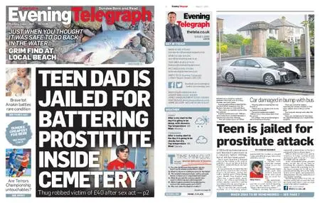 Evening Telegraph Late Edition – August 07, 2019