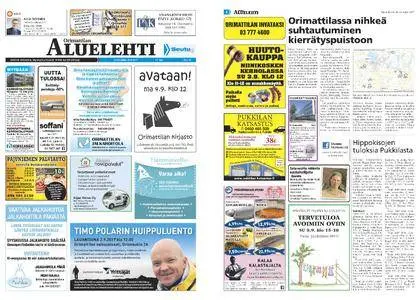 Orimattilan Aluelehti – 30.08.2017