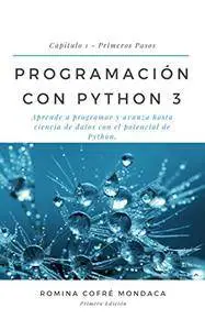 Programación con Python 3 - Primeros Pasos: Capítulo 1