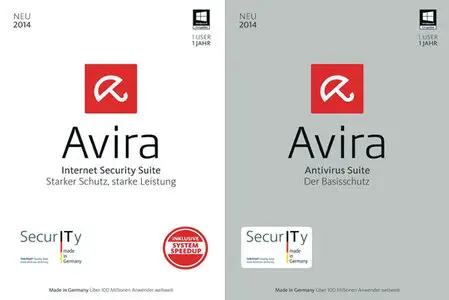 Avira Antivirus Pro / Internet Security 15.0.10.434 Final