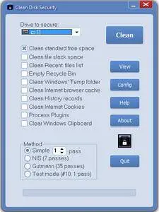 Clean Disk Security 8.09