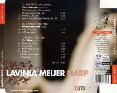 Lavinia Meijer - Salzedo, Caplet, Ibert: Works for Harp (2008) [Official Digital Download]