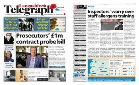 Lancashire Telegraph (Blackburn, Darwen, Hyndburn, Ribble Valley) – November 09, 2021