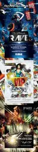 Graphicriver Club Event Party Flyer Bundle Vol 3