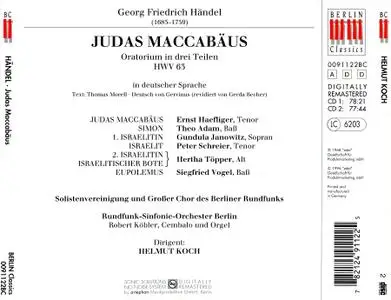 Helmut Koch, Rundfunk-Symphonie-Orchester Berlin - Handel: Judas Maccabaus (1996)