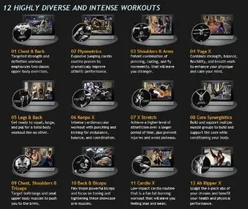 P90X - Most Extreme Home Fitness Training System Ever [Complete Set] [Repost]