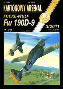 Focke-Wulf FW 190D-9 (Halinski Kartonowy Arsenal 3/2011)