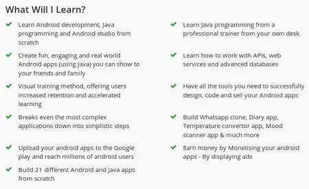 Udemy - The Complete Android & Java Developer Course - Build 21 Apps