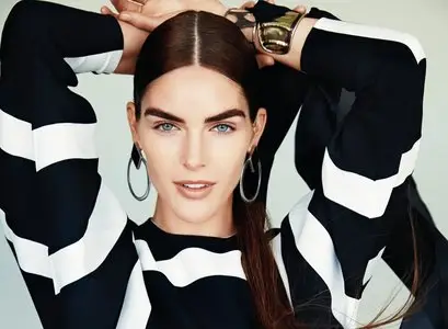 Hilary Rhoda by Patrick Demarchelier for Glamour December 2014