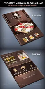 GraphicRiver Testaurante Menu Card