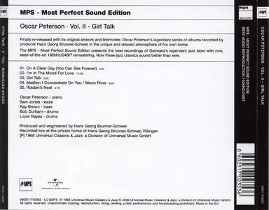 Oscar Peterson - Exclusively For My Friends (1992) [Remastered 2006] {PROPER}