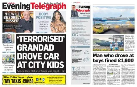 Evening Telegraph Late Edition – August 12, 2021